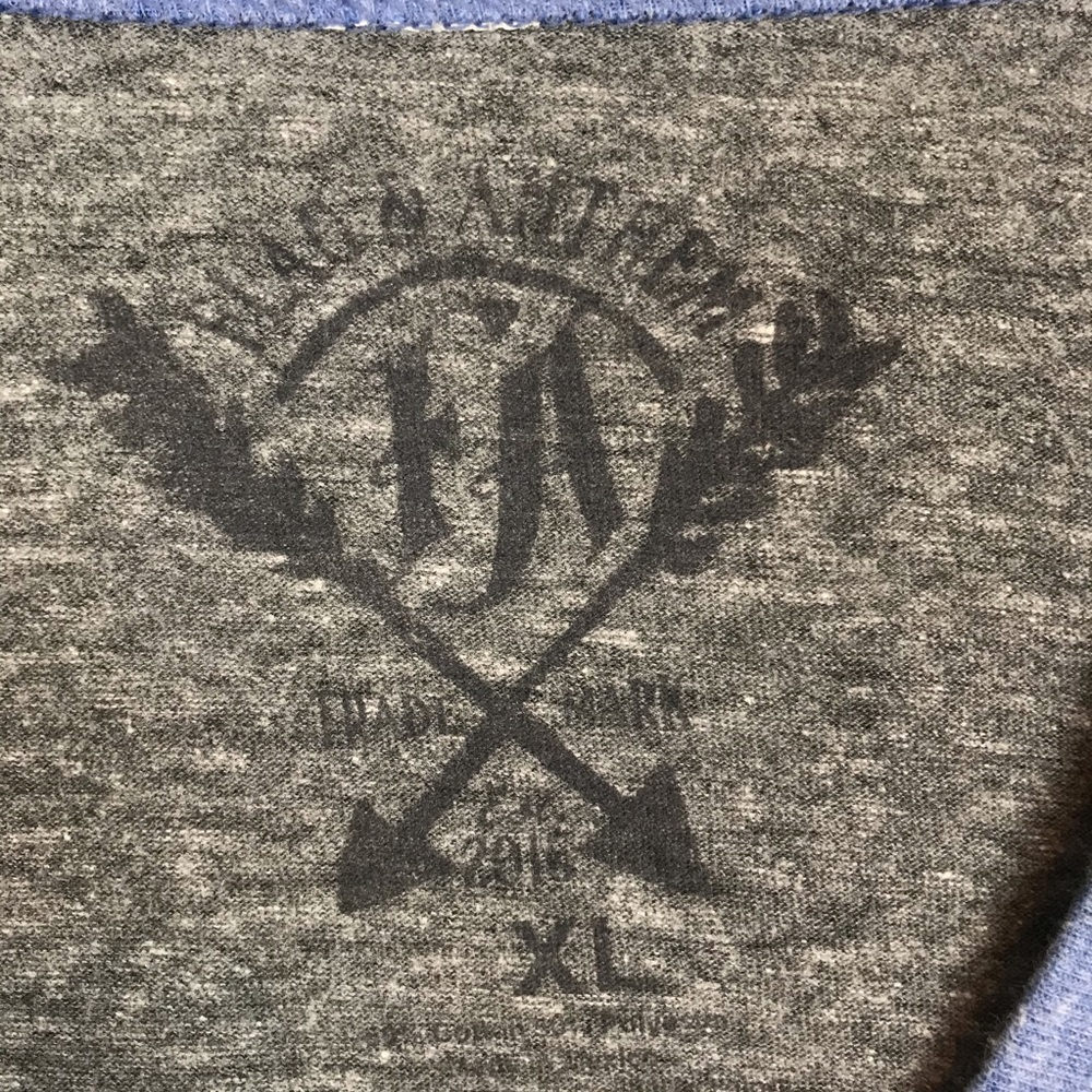 Flag & Anthem Baseball Style T-shirt Sz XL - Picture 5 of 8